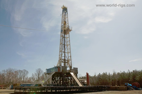 Box on Box 2000hp Oilwell E2000 Land Rig for Sale